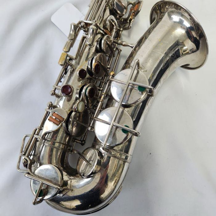 Akustik Alto Saxophone in Nickel Plate