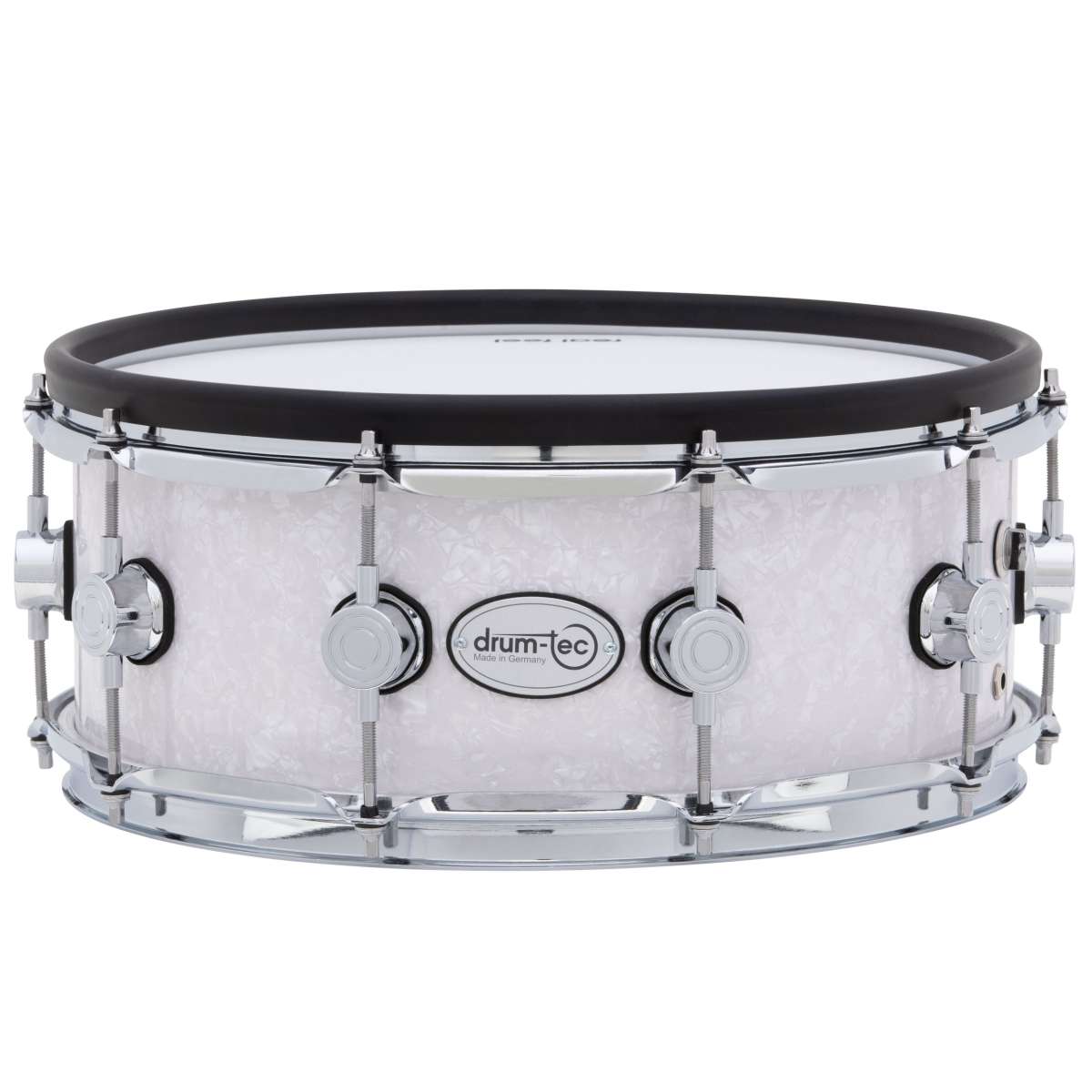 drum-tec pro 3 Snare Drum White Pearl 14" x 5,5"
