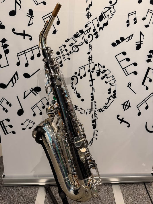 Temby Custom Alto Saxophone BLACK & SILVER (PHAROAH) Limited Edition