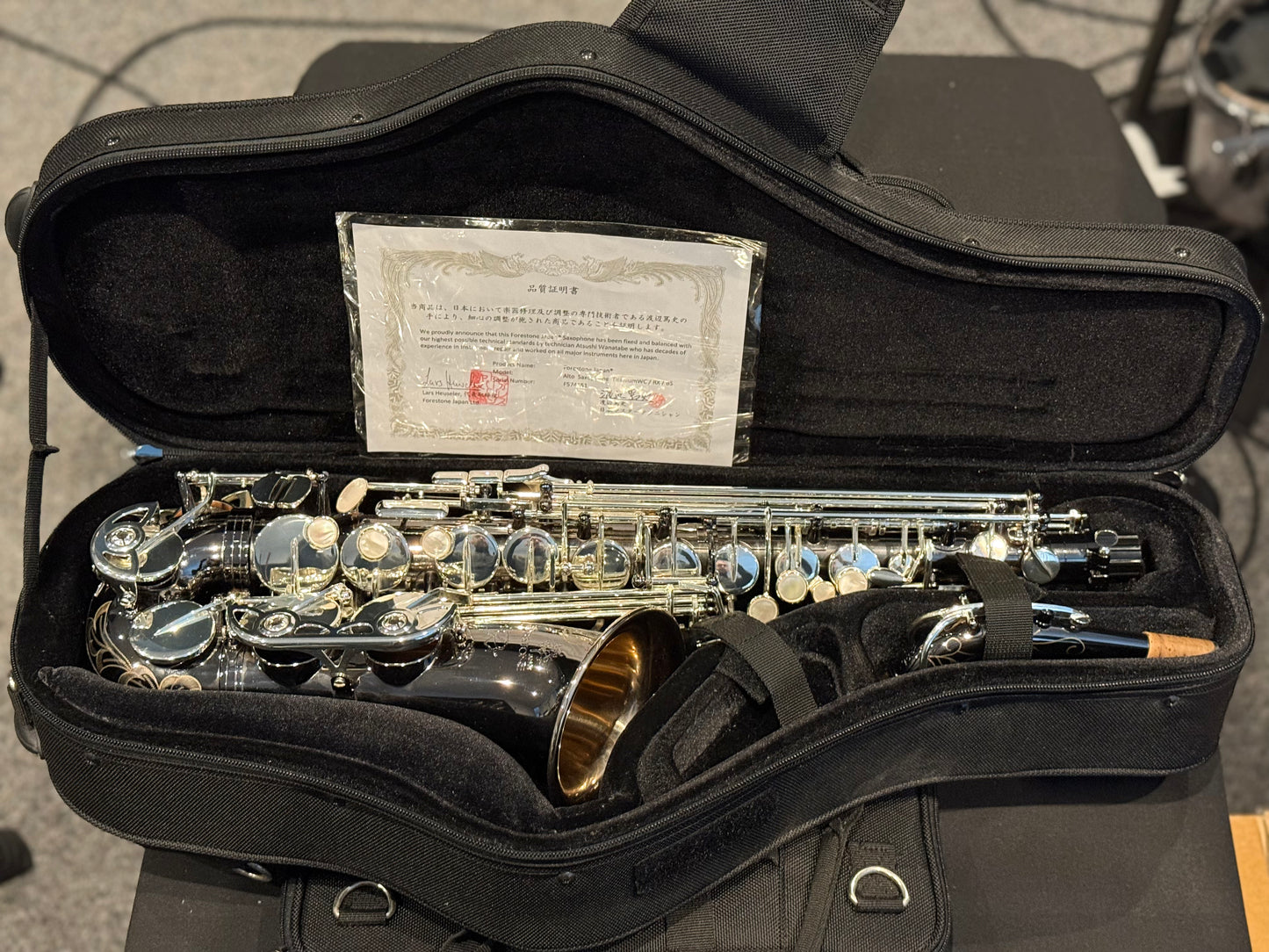 Forestone Japan Black Panther RX Series Alto Saxophone