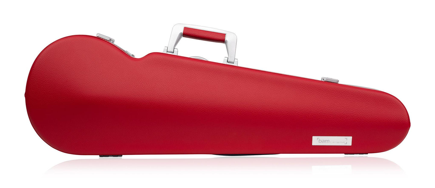 BAM L'ETOILE Hightech Cont. Violin Case - Red