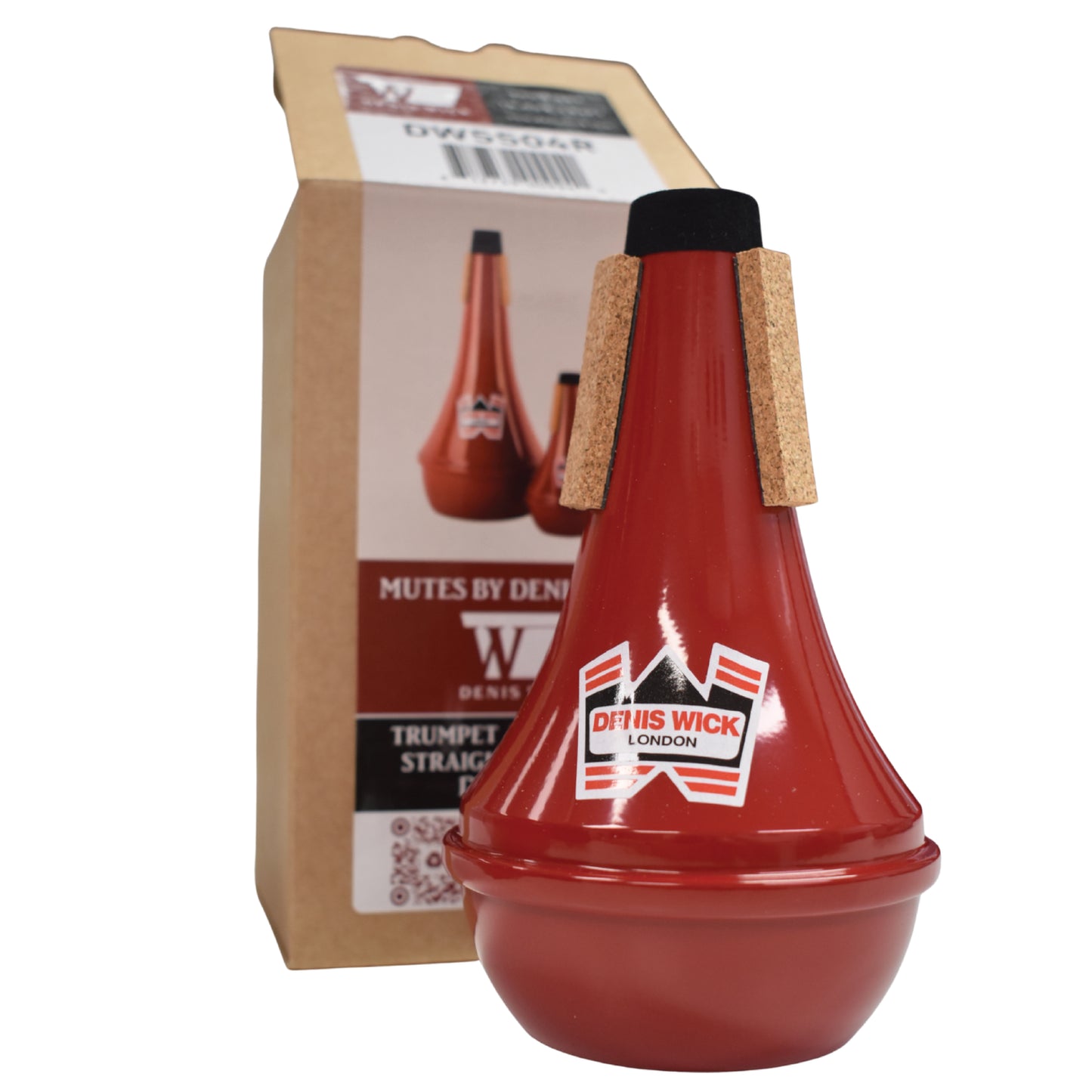 Trumpet Straight Mute Red - Denis Wick