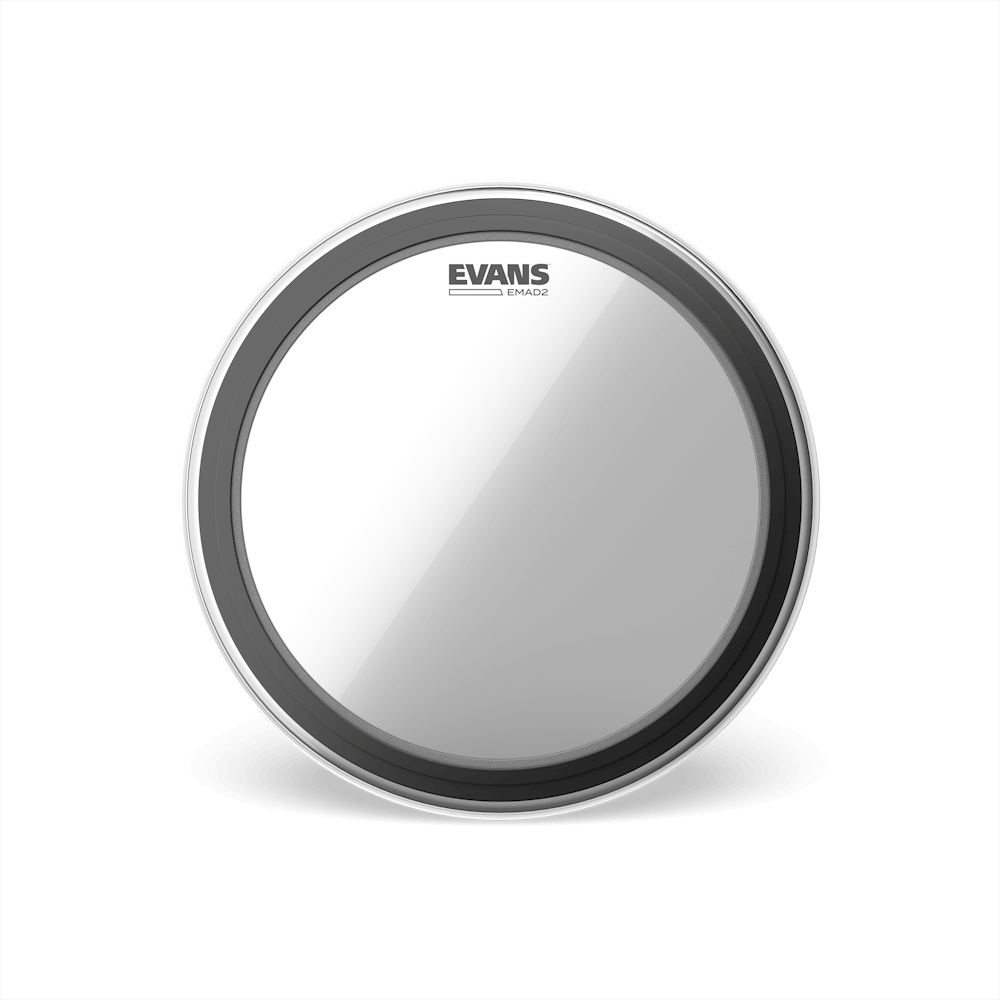 EVANS EMAD2 CLEAR BASS BATTER
