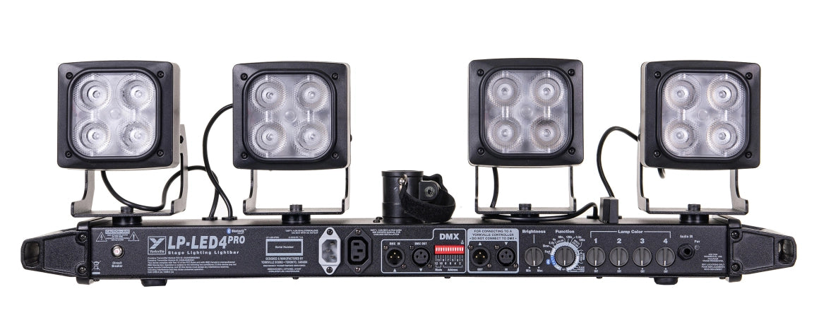 Yorkville lp-led4pro High Output 4-Head LED Lighting System