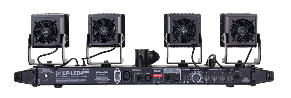 Yorkville lp-led4pro High Output 4-Head LED Lighting System