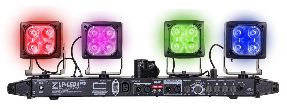 Yorkville lp-led4pro High Output 4-Head LED Lighting System