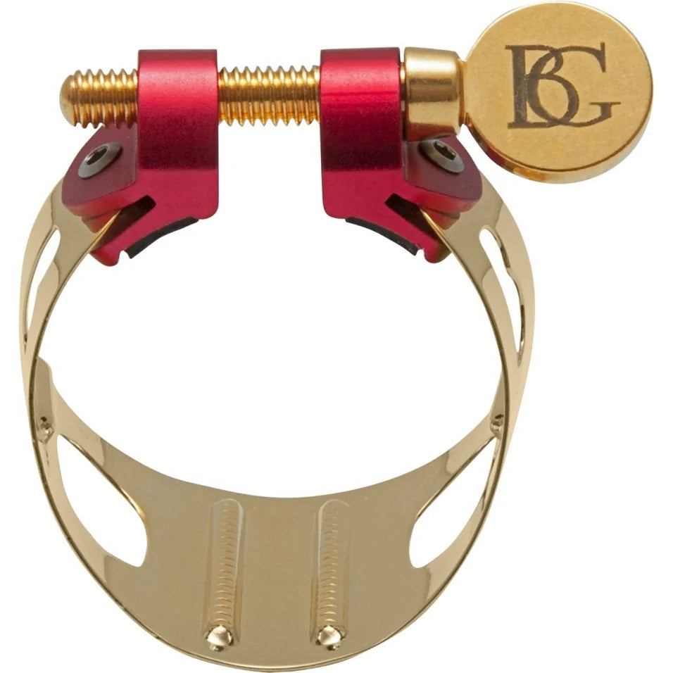 BG Ligature & Cap Tenor Sax, Duo, Gold Plated