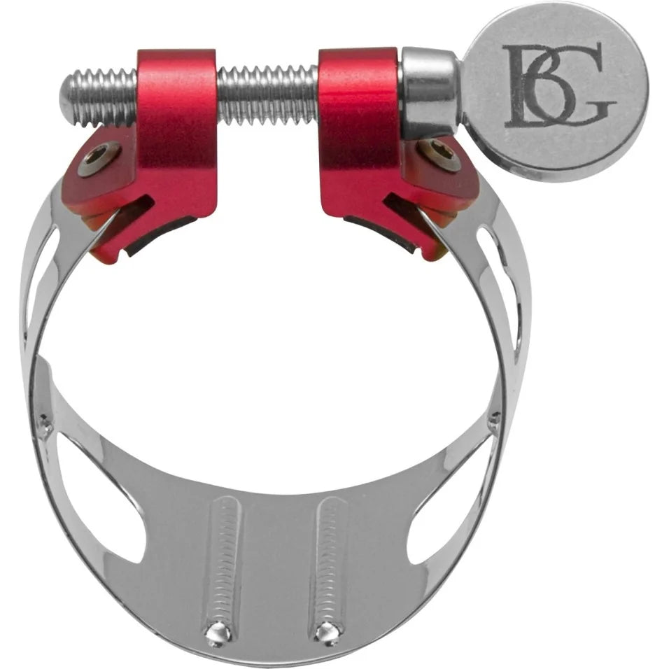 BG Ligature & Cap Tenor Sax, Duo, Silver Plated