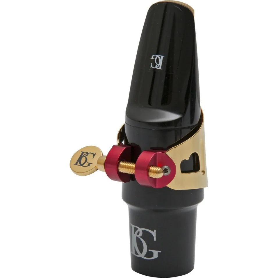 BG Ligature & Cap Alto Sax / Bb Clarinet, Duo, Gold Lacquered