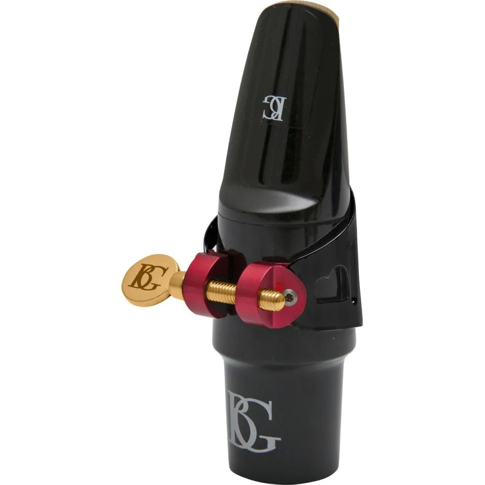 BG Ligature & Cap Alto Sax / Bb Clarinet, Duo, Black Lacquered