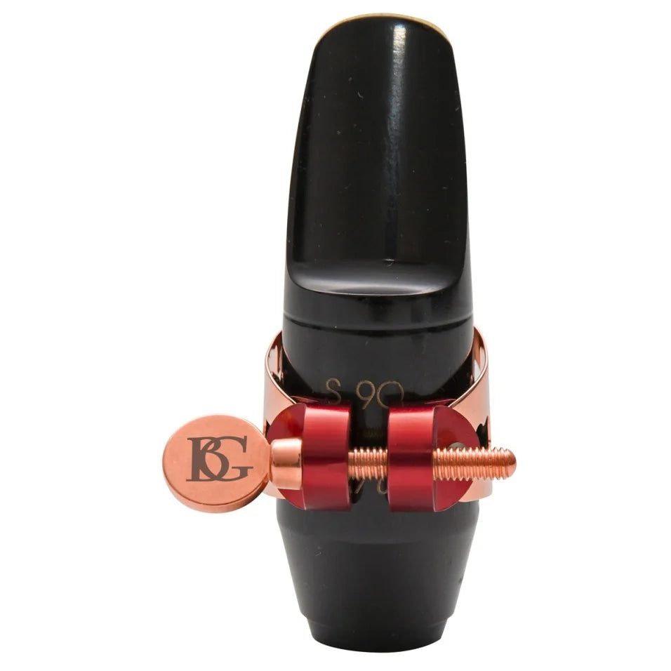 BG Ligature & Cap Soprano Sax, Duo, Metal Rose Gold