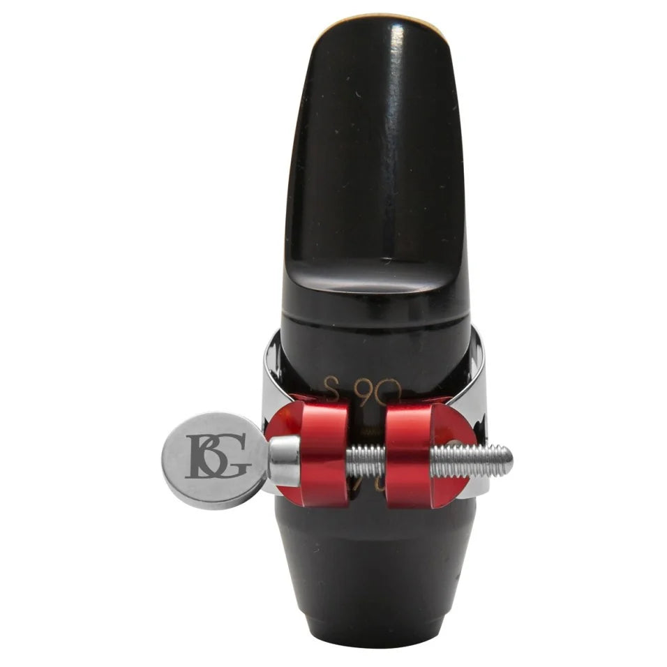 BG Ligature & Cap Soprano Sax, Duo, Metal Silver Plated