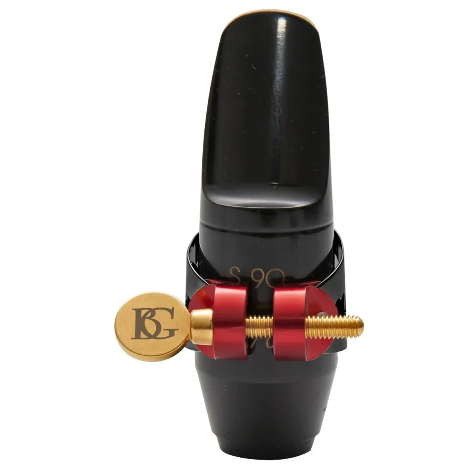 BG Ligature & Cap Soprano Sax, Duo, Metal Black Lacquered