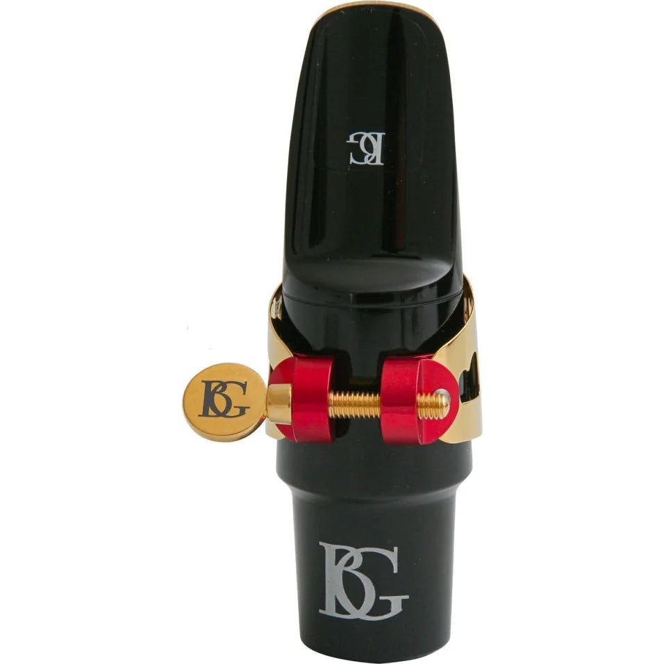 BG Ligature & Cap Alto Sax / Bb Clarinet, Duo, Gold Lacquered