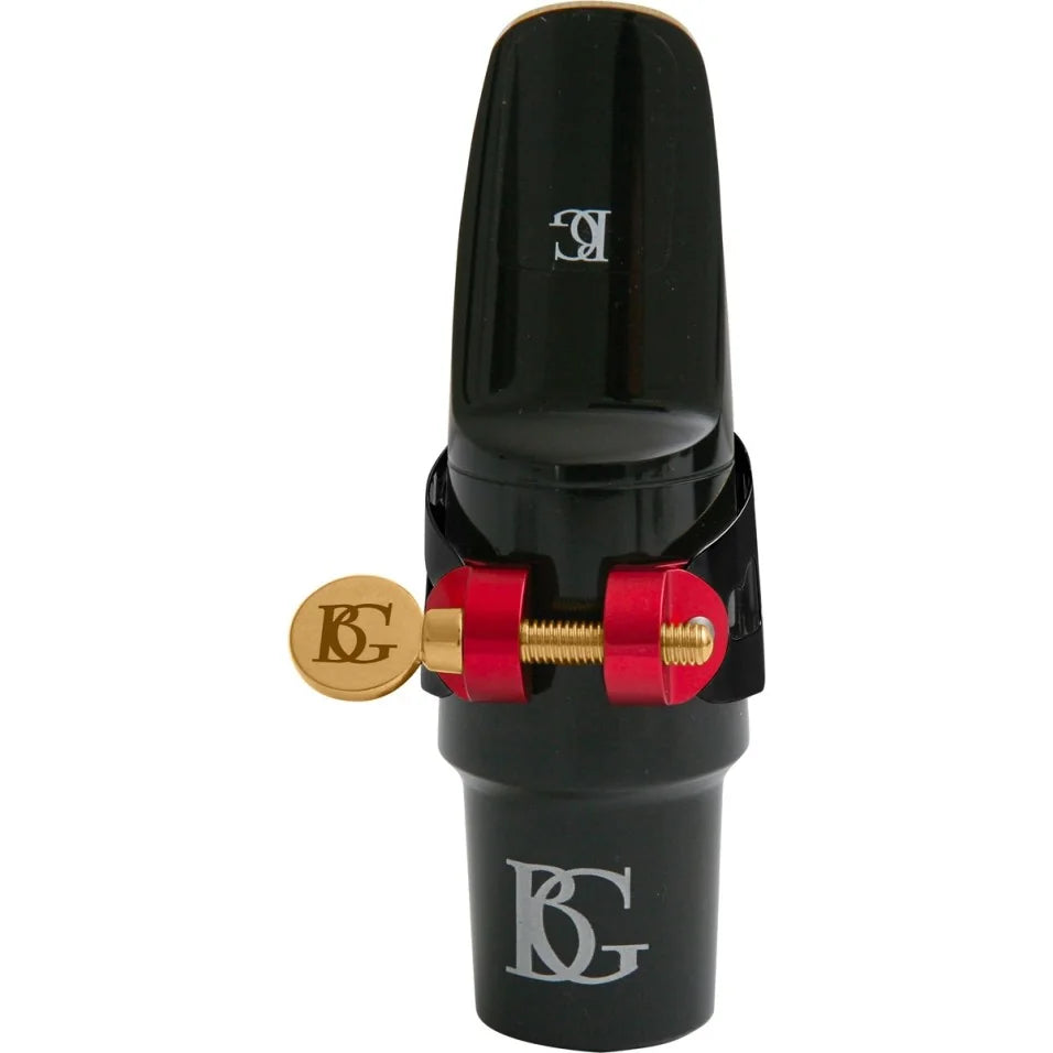 BG Ligature & Cap Alto Sax / Bb Clarinet, Duo, Black Lacquered