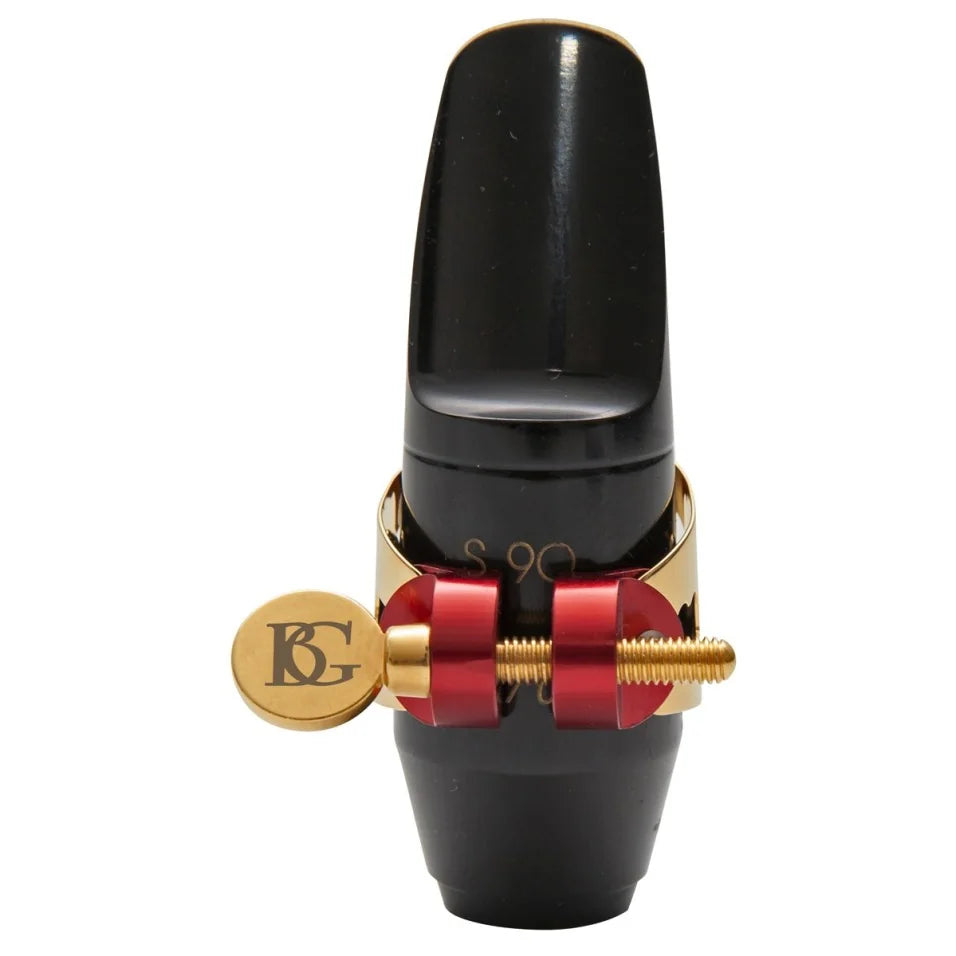 BG Ligature & Cap Soprano Sax, Duo, Metal Gold Lacquered