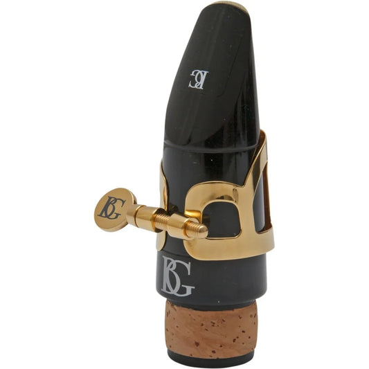 BG Ligature & Cap Bass Clarinet, Tradition, Gold Plated