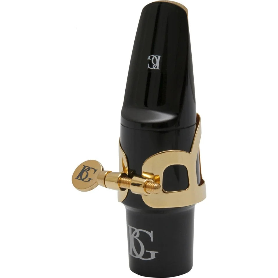 BG Ligature & Cap Soprano Sax, Tradition, Gold Lacquered