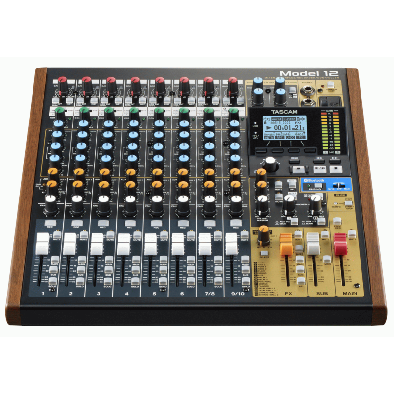 TASCAM MODEL 12 DIGI MIXER & MULTITRACK RECORDER