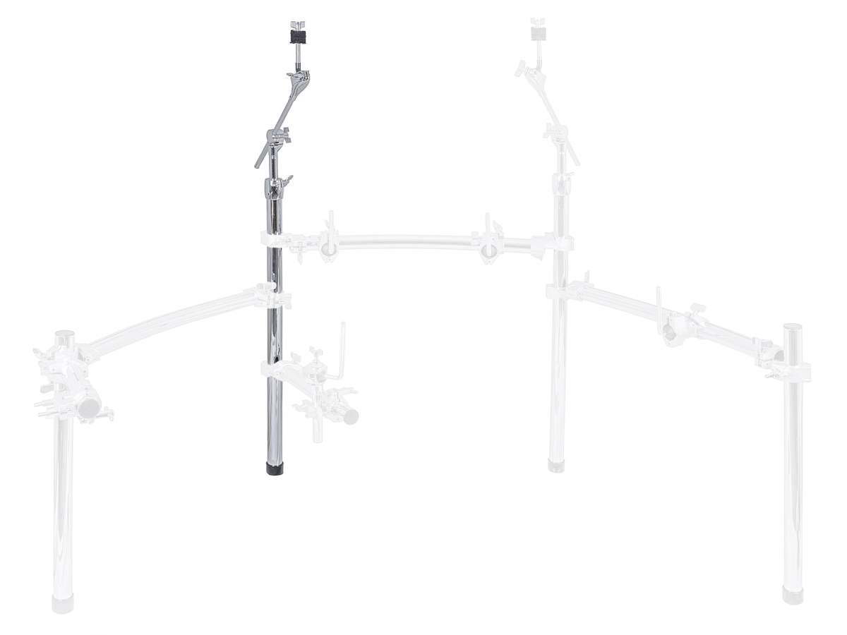 drum-tec rack tube + rubber foot and cymbal boom arm
