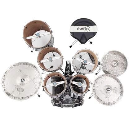 drum-tec groovebar long for 13" - 16" Toms