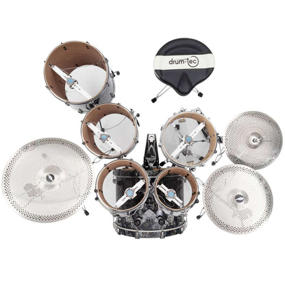 drum-tec groovebar long for 13" - 16" Toms