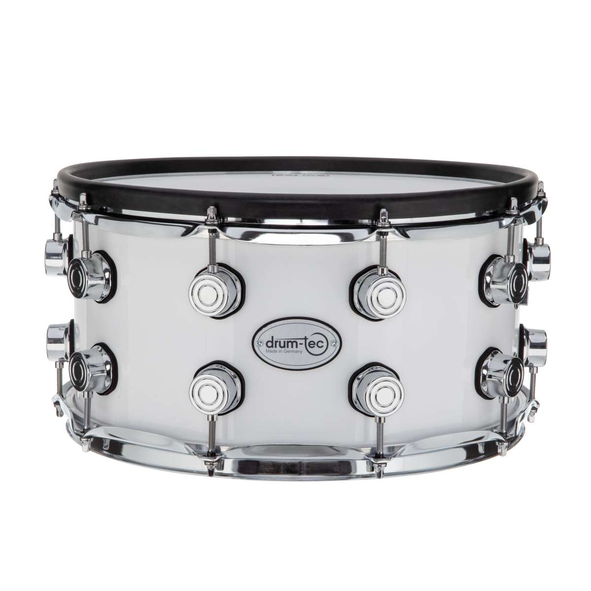 drum-tec pro 3 Snare Drum Piano White 14" x 7"