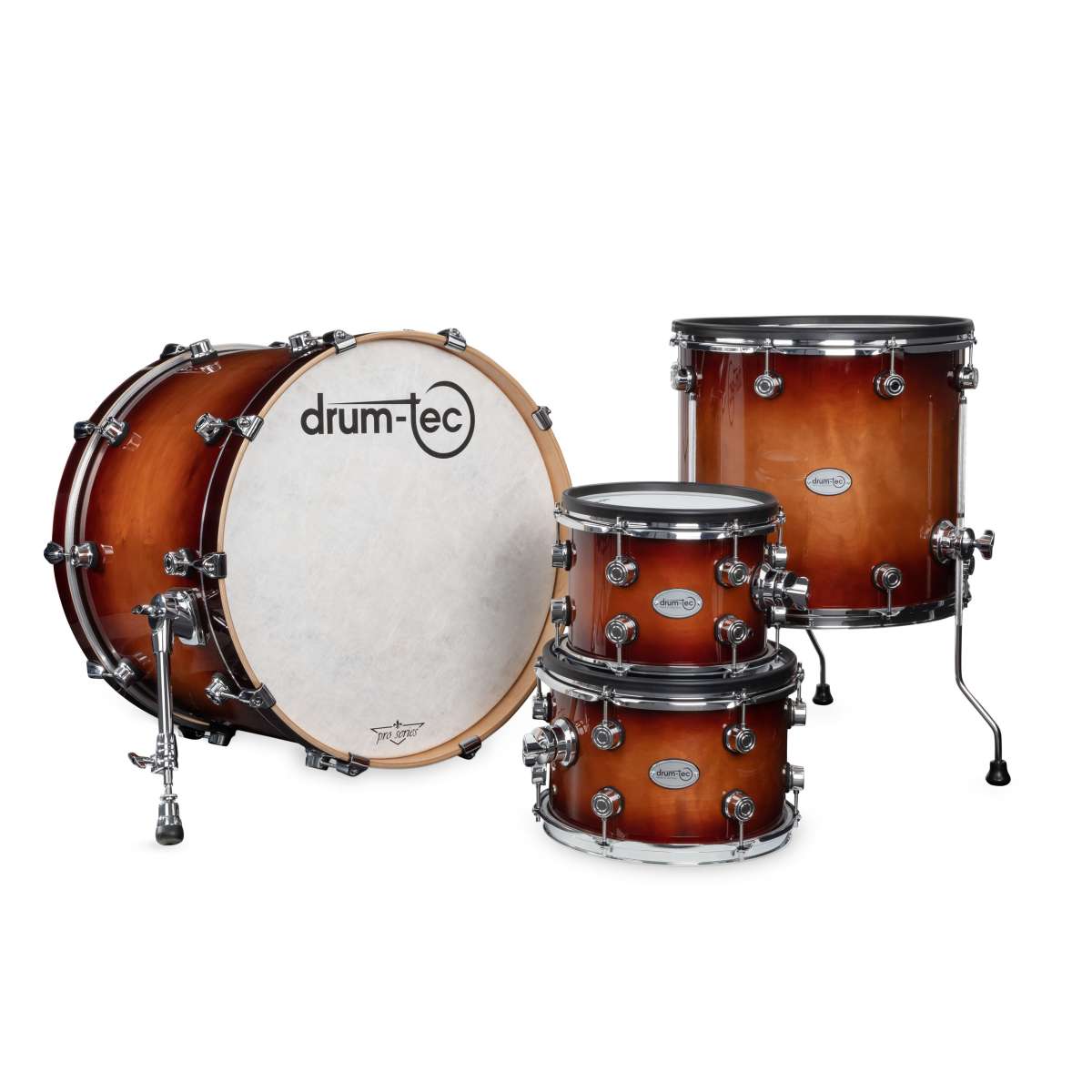 Drum-tec pro 3 Shell Set Stage with 22" BD & 16" FT
