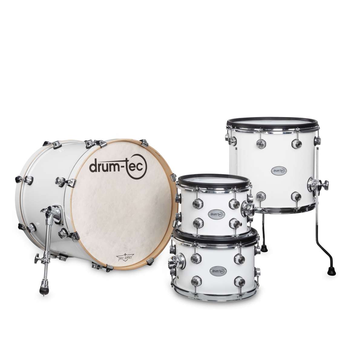 drum-tec pro 3 Shell Set Studio with 20" BD & 14" FT