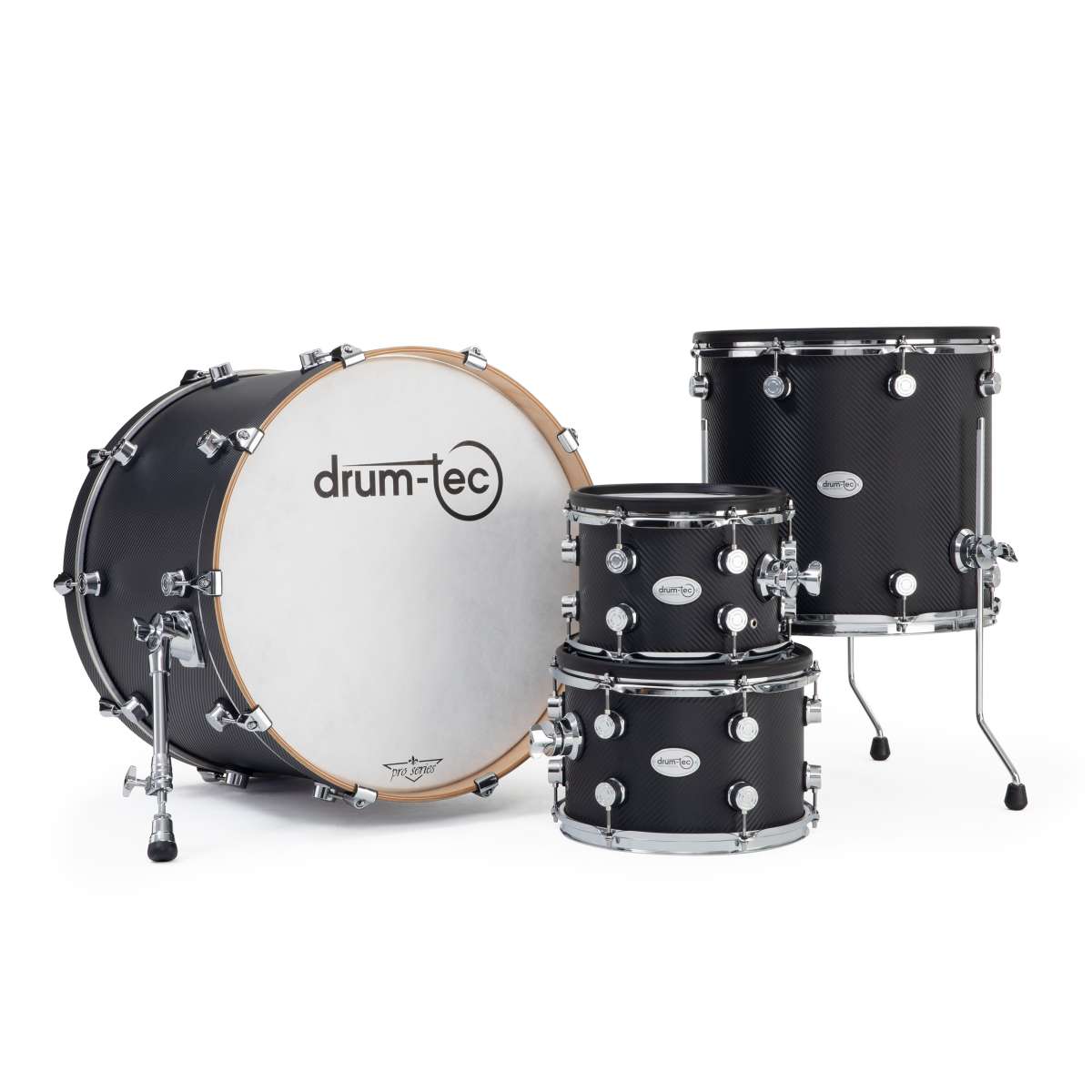Drum-tec pro 3 Shell Set Stage with 22" BD & 16" FT