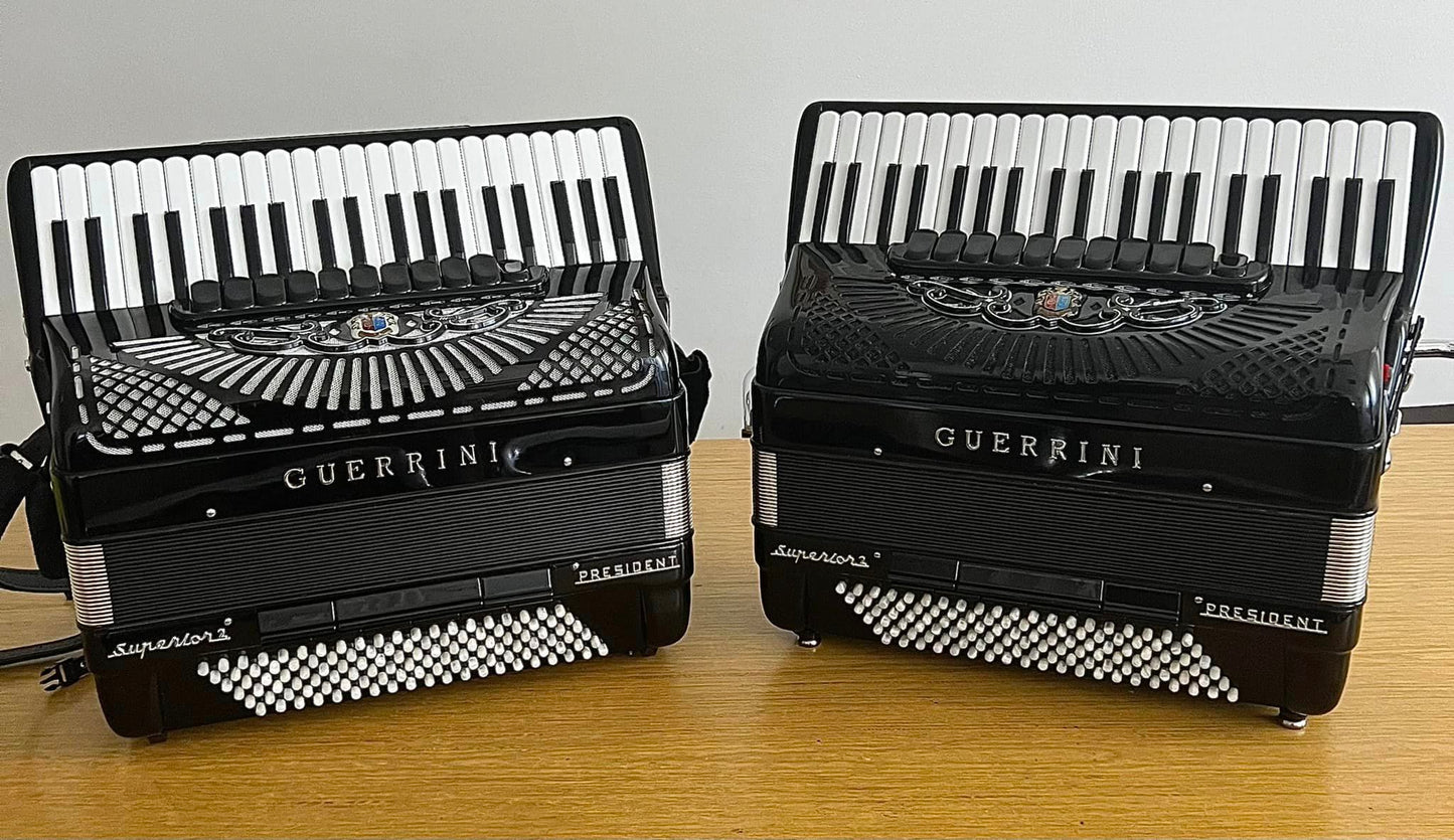 GUERRINI PRESIDENT SUPERIOR 2 PIANO ACCORDION