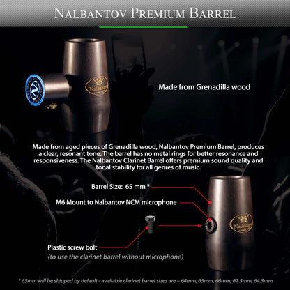 Clarinet Microphone Nalbantov NCM 622 SC set