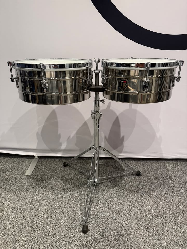 LP Tito Puente 12′′ & 13′′ Timbales & LP Timbale Stand