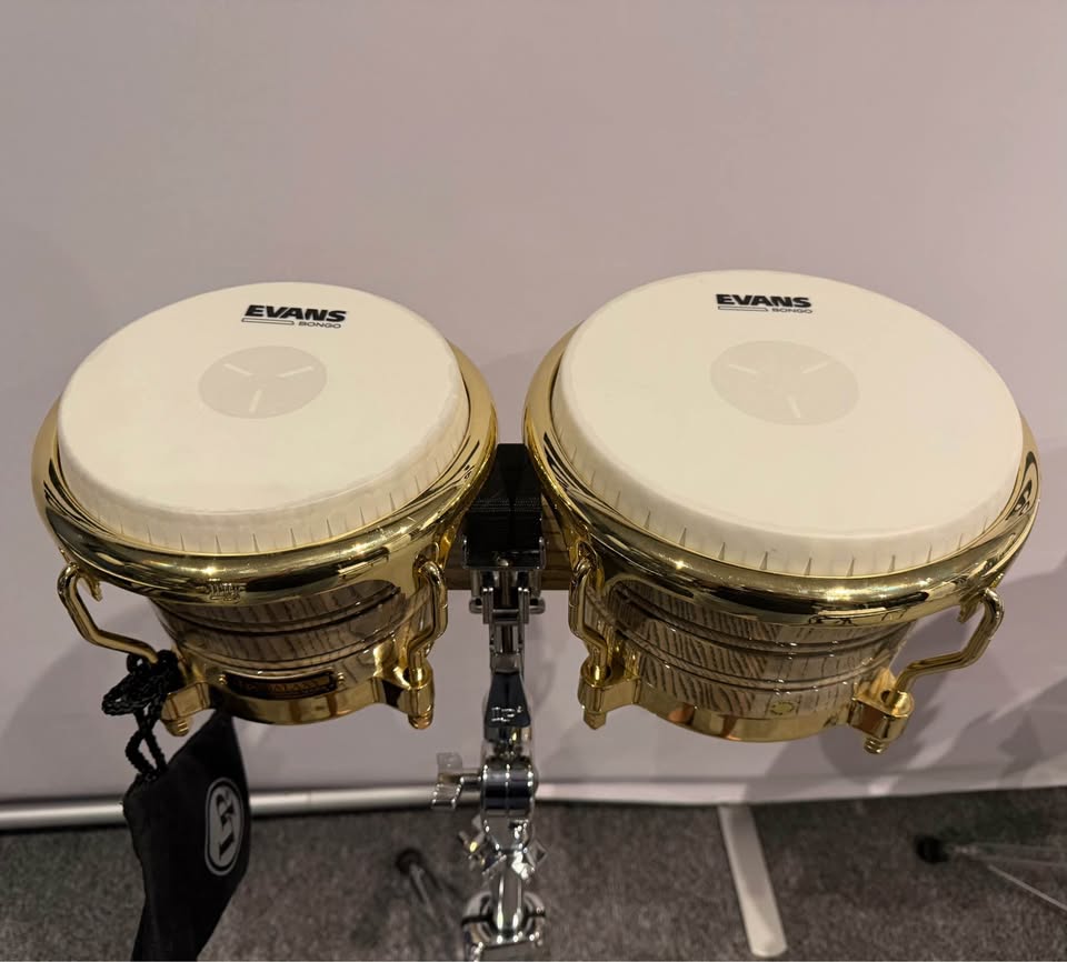 LP Giovanni 7-1/4" & 8-5/8" Bongos & Stand