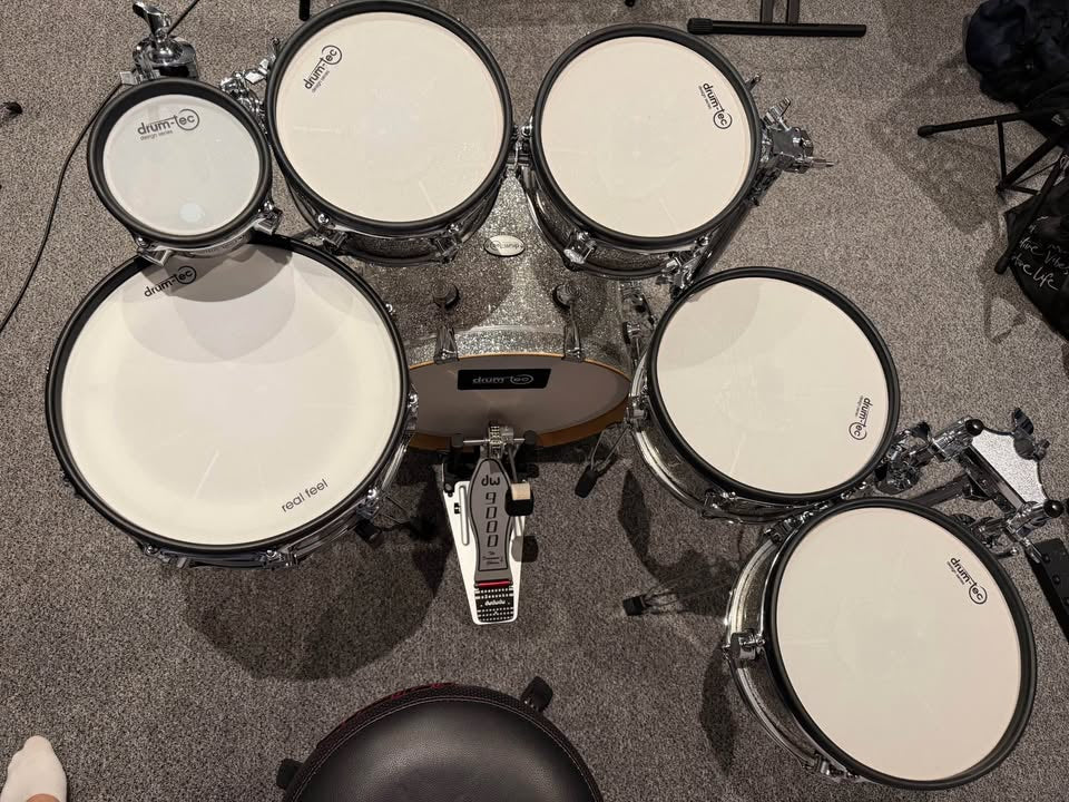 Drum-tec diabolo 3 Series 7 Piece electronic drum set (hardware not included)