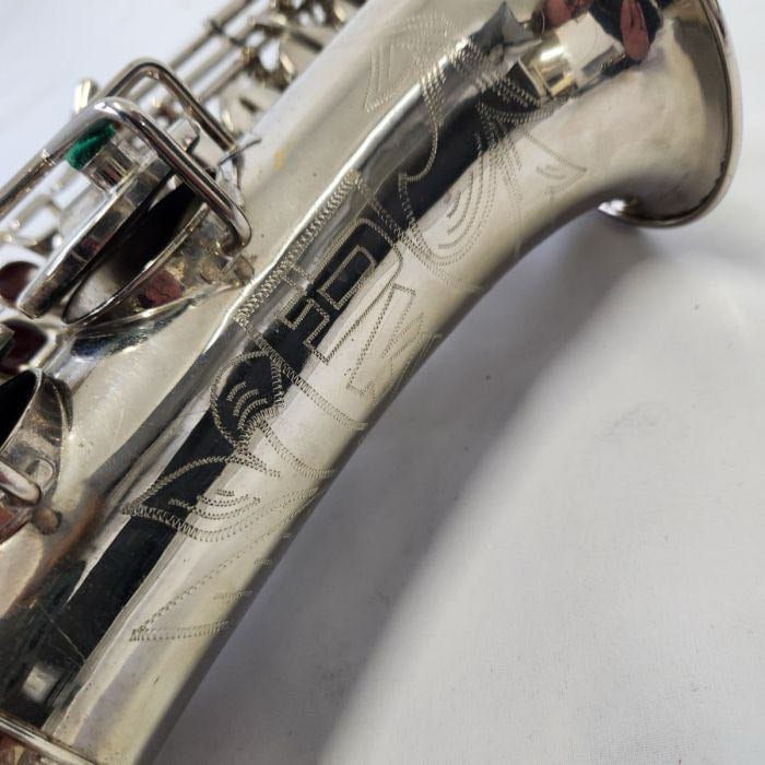 Akustik Alto Saxophone in Nickel Plate