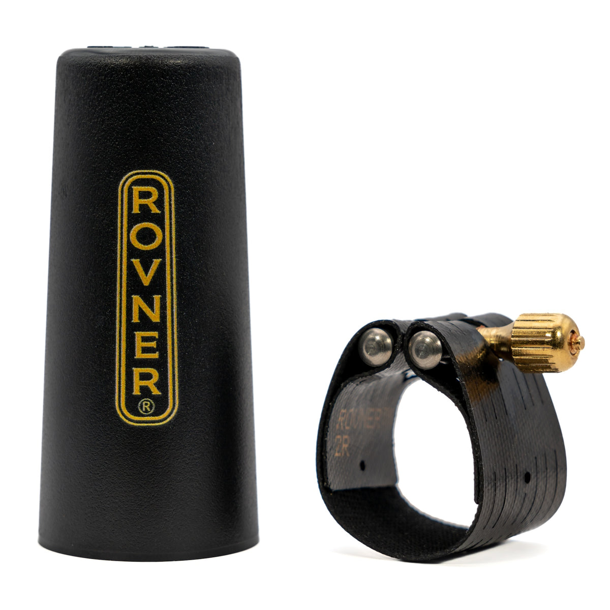 Rovner Ligature & Cap Set - DARK - Alto Clarinet