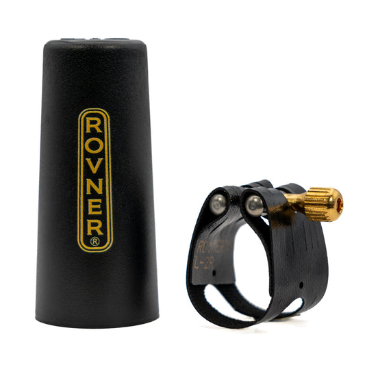 Rovner Ligature & Cap Set - LIGHT - Metal Mouthpiece - Alto Sax - 1M (L11)