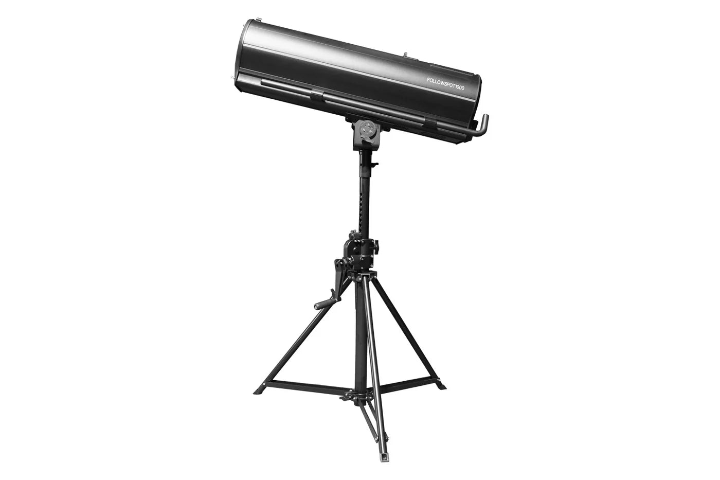 FOLLOW1K - 1000W LED Followspot with Stand and Road Case