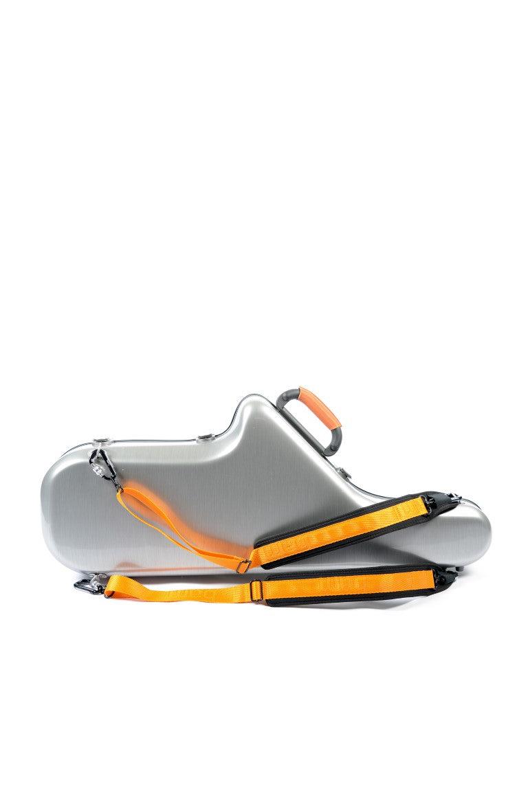 BAM LA DEFENSE Cabine Tenor Sax Case - Brushed Aluminium