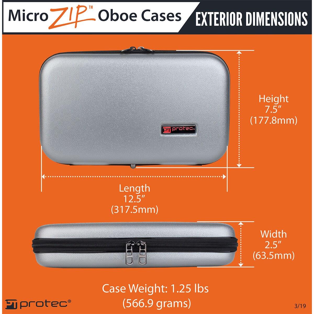 PROTEC ZIP Micro Oboe Case - Hunter Green