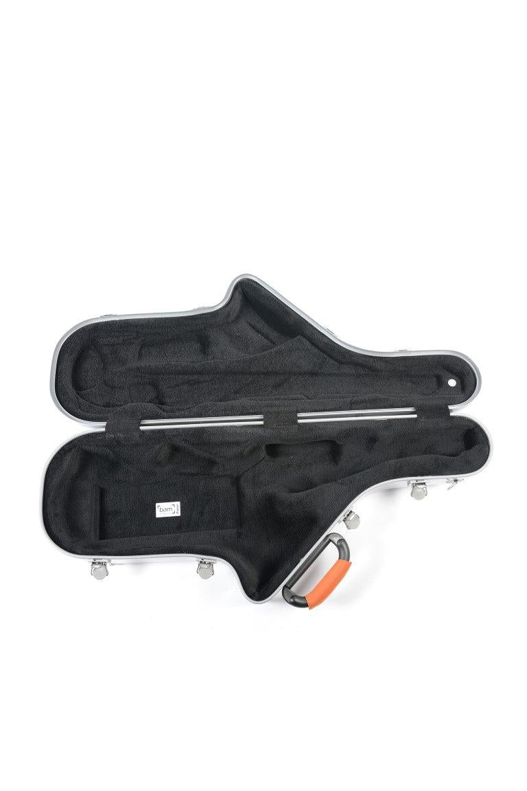 BAM LA DEFENSE Cabine Tenor Sax Case - Brushed Aluminium