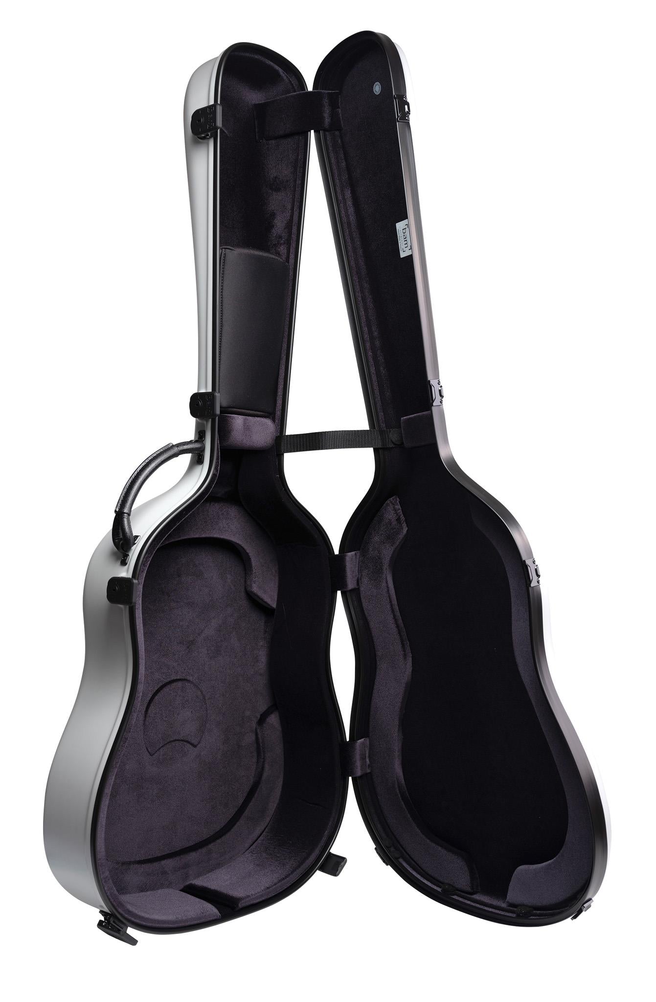 BAM CLASSIC ABS Dreadnought Guitar Case - Light Grey