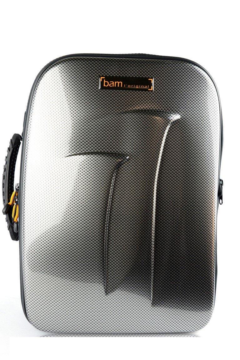 BAM NEW TREKKING Double Bb+A Clarinet Case - Silver Carbon