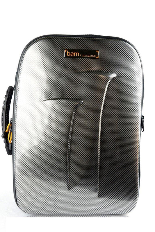 BAM NEW TREKKING Double Bb+A Clarinet Case - Silver Carbon