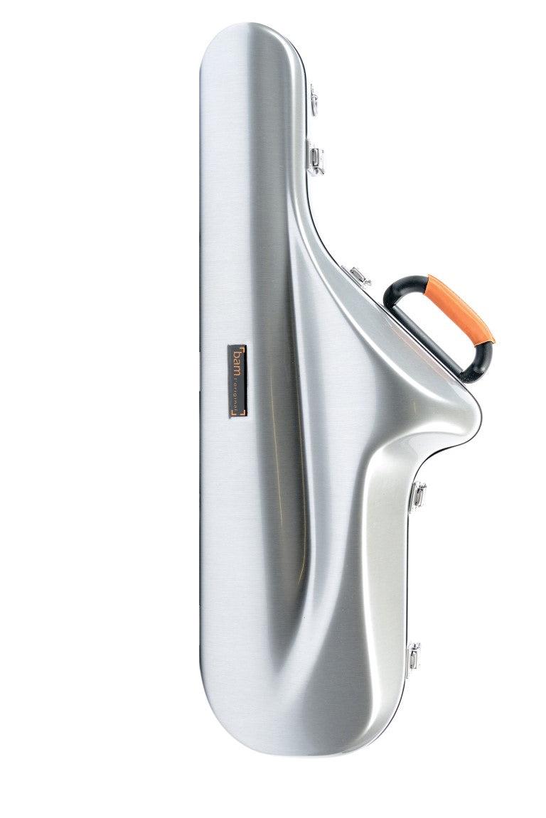 BAM LA DEFENSE Cabine Tenor Sax Case - Brushed Aluminium