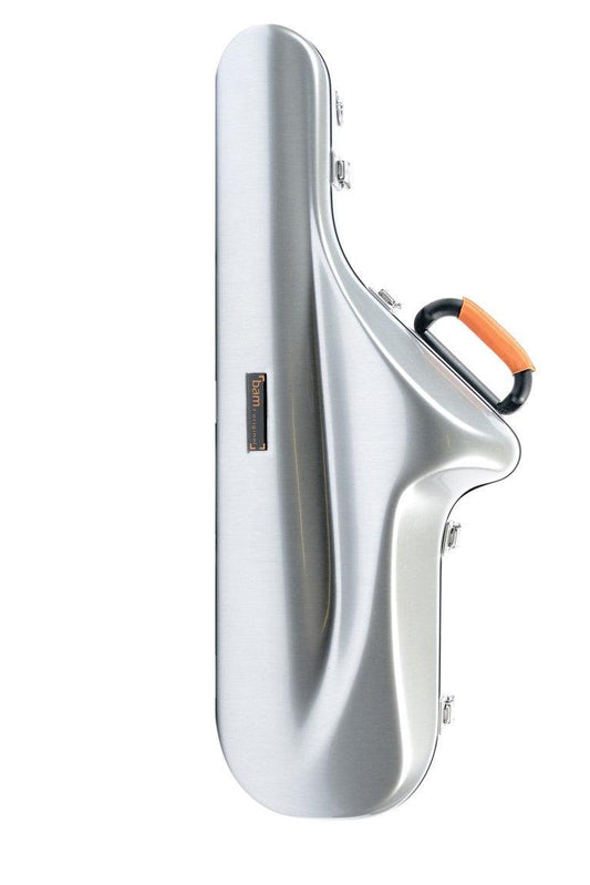 BAM LA DEFENSE Cabine Tenor Sax Case - Brushed Aluminium