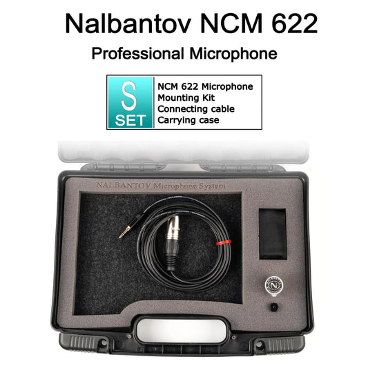 Saxophone Microphone Nalbantov NCM 622 S set – Pickup System, Cable, Mounting Kit