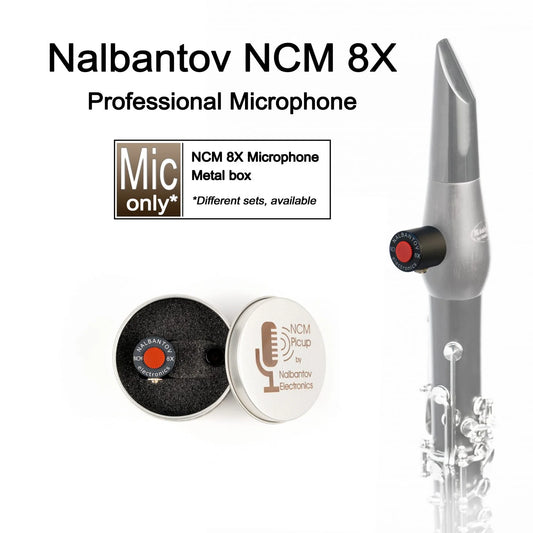 Clarinet Microphone Nalbantov NCM 8X – Handmade Pickup System with natural sound