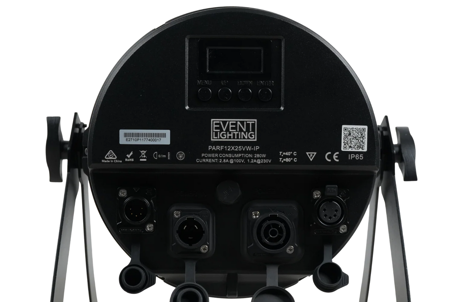 PARF12X25VW-IP - IP65 Parcan with 12 x 25 Variable White LEDs with Electronic Frost